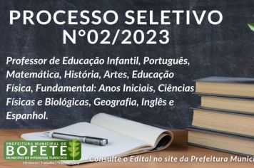 PROCESSO SELETIVO N°2/2023