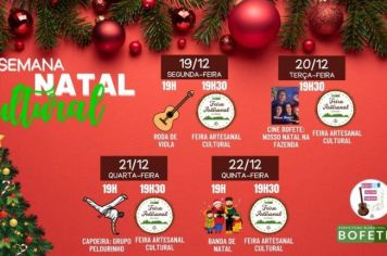 SEMANA - NATAL CULTURAL