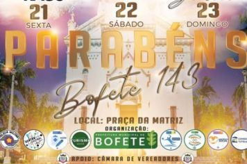 Bofete - 143 anos