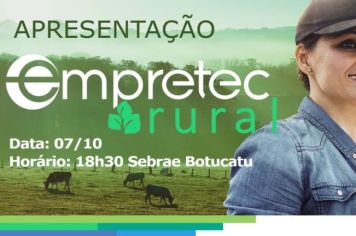 Convite para Apresentação do Empretec Rural