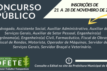  CONCURSO PÚBLICO Nº 01/2021 