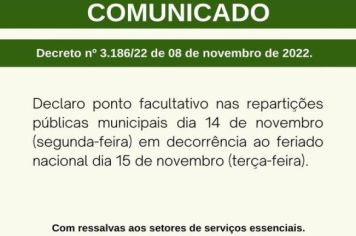 COMUNICADO