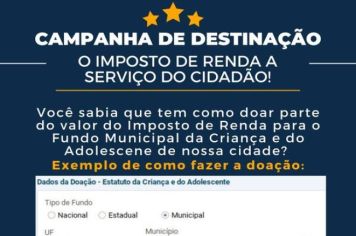 Campanha de Destinação