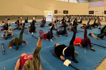 INÍCIO DAS AULAS DE RPM E MAT PILATES 