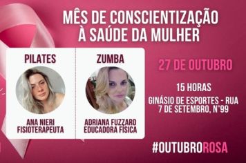 Mês de Conscientização à Saúde da Mulher