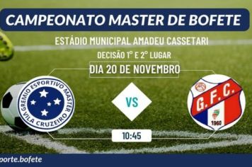 Final do Campeonato Master