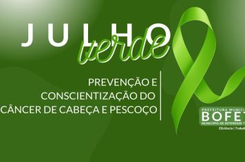 Campanha Julho Verde.