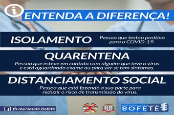 ENTENDA A DIFERENÇA!