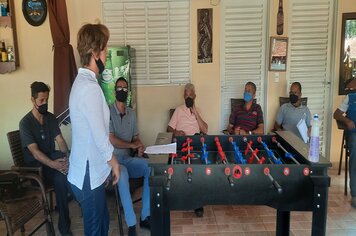 Gestão e vereadores dialogam com moradores apresentando os diversos projetos destes 8 meses de trabalho