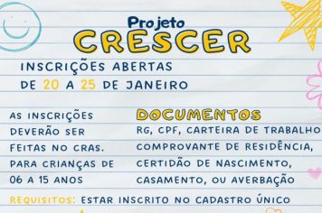 PROJETO CRESCER