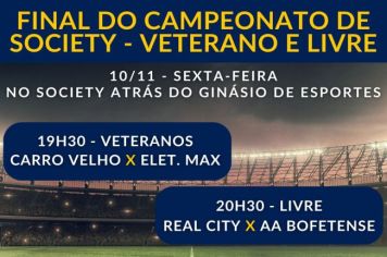 Final de Campeonato de Society