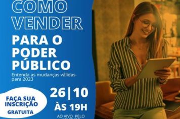 QUER VENDER SEUS PRODUTOS E SERVIÇOS PARA PREFEITURAS