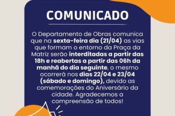 COMUNICADO