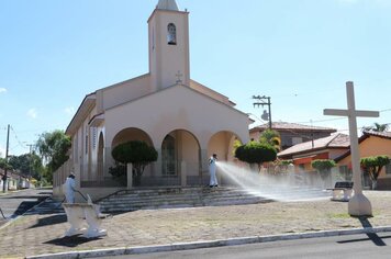 Sanitização no bairro São Roque Novo