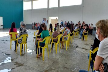 Reunião sobre retomada às aulas com professores da rede municipal