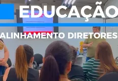 reunião de trabalho entre o Prof. Dr. Josias de Oliveira Nunes – Diretor de Educação de Bofete