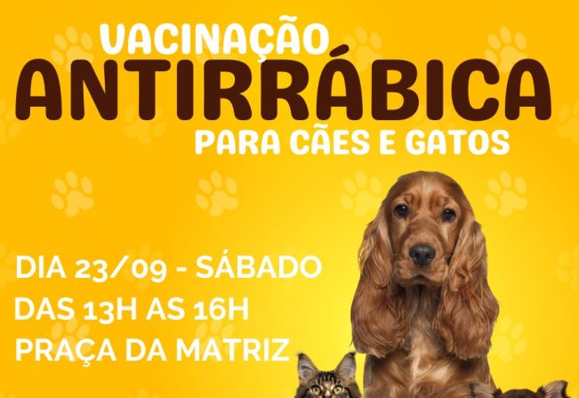 Campanha de Vacinação Antirrábica