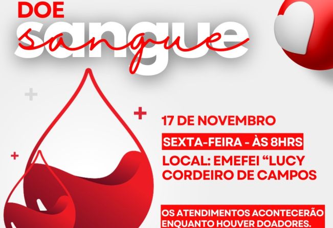 Doação de Sangue 