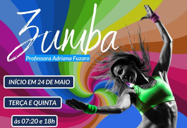 AULA DE ZUMBA GRATUITA!