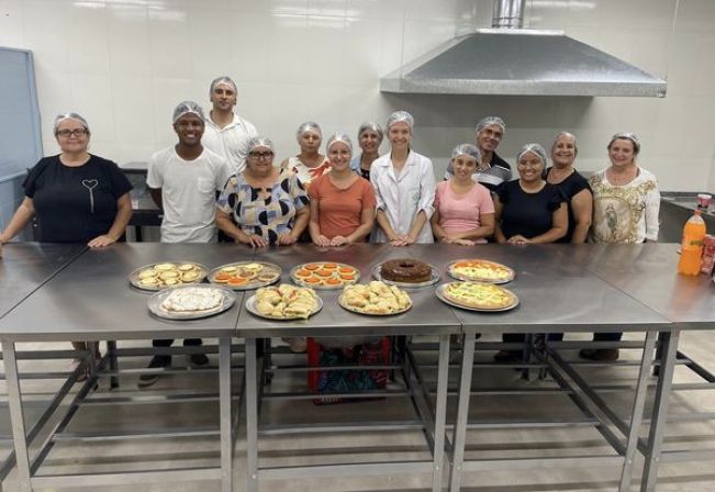 Ontem (17 de abril), encerramos no município o Curso Prepare e Venda Pizzas Doces e Salgadas