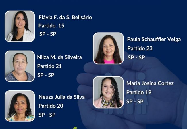 Candidatas Eleitas à Conselheiras Tutelares 