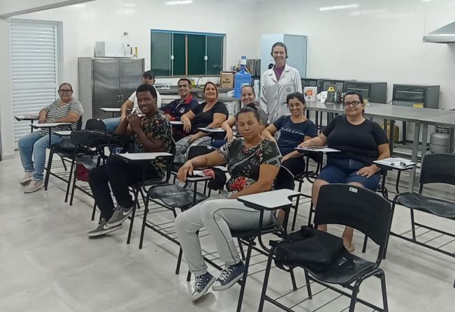 Aulas do Curso de Pizza no Cozinhalimento.