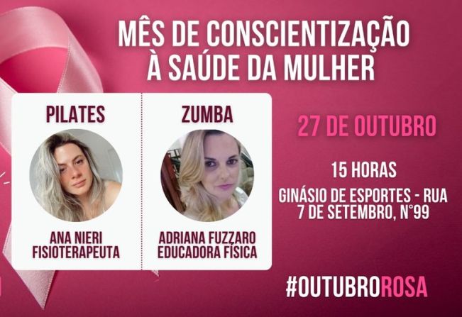 Mês de Conscientização à Saúde da Mulher