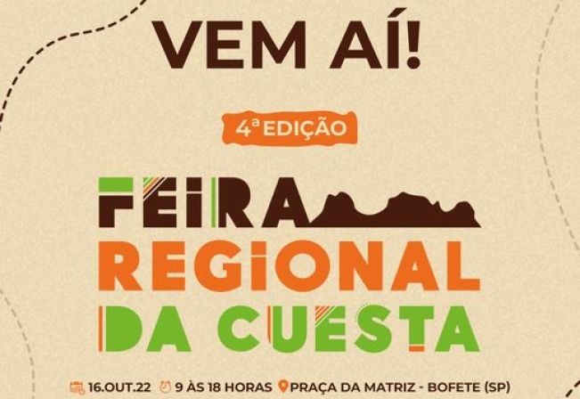 Feira Regional da Cuesta - Bofete/SP