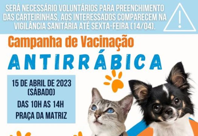 Campanha de Vacinação Antirrábica