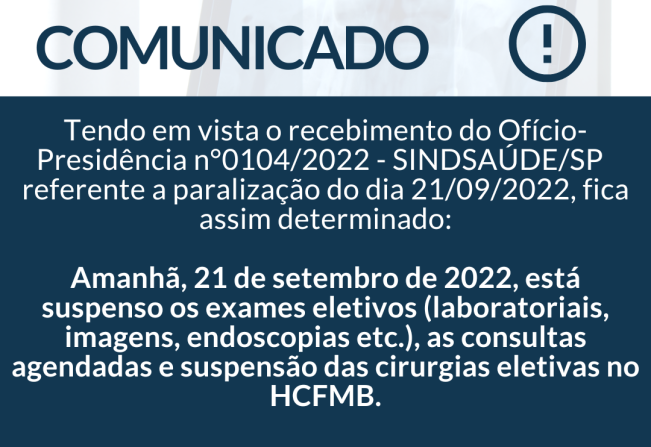 COMUNICADO