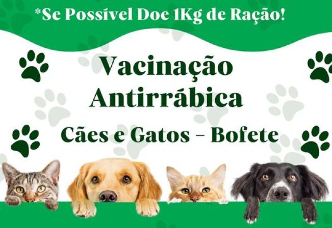 Campanha de Vacinação Antirrábica