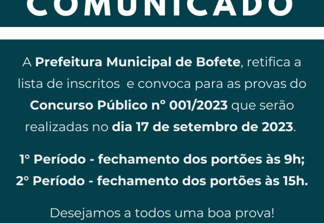 ⚠️COMUNICADO⚠️