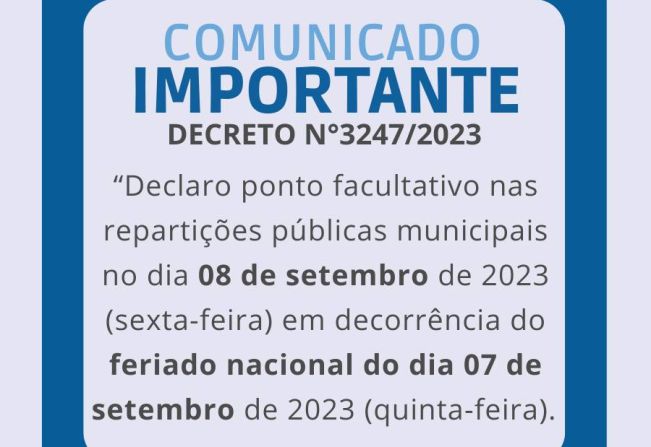 Comunicado⚠️