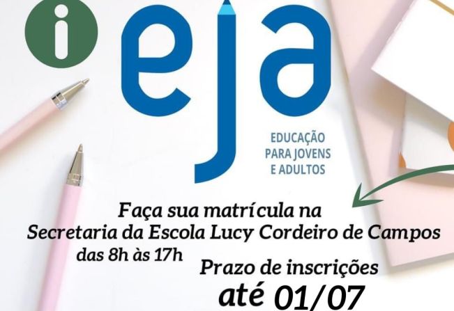 EJA (Educação para Jovens e Adultos).