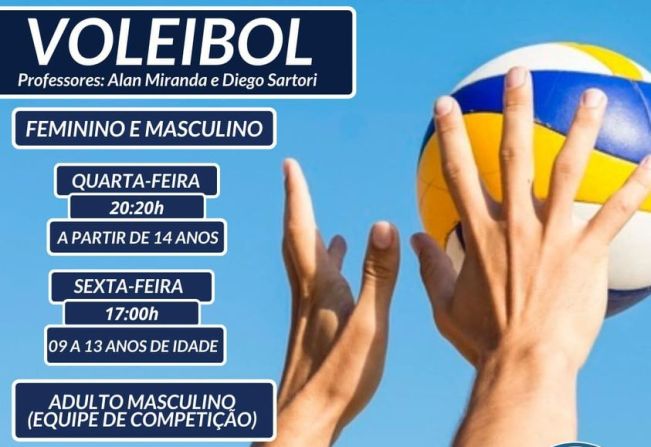 Escola de Voleibol de Bofete.