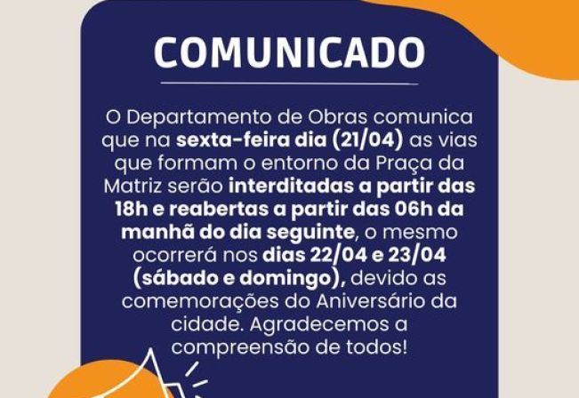 COMUNICADO