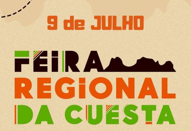 Marque aí na sua agenda: dia 9 de julho acontecerá a 1ª FEIRA REGIONAL DA CUESTA