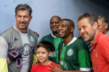 Bofete recebe Ex-Atletas do Palmeiras