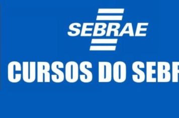 Atenção para a agenda de cursos online do Sebrae! Inscrições gratuitas